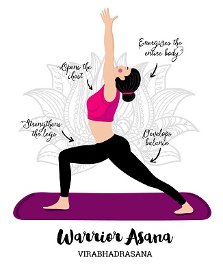 kriger asana