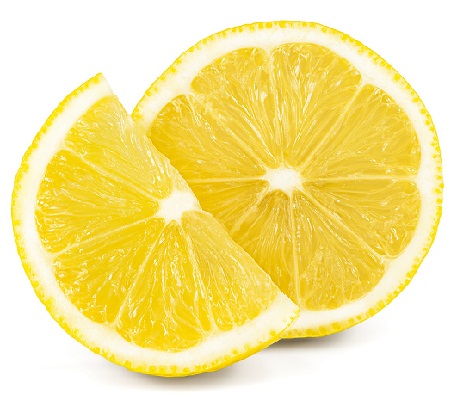 Citronsaft for at fjerne mørke rande på 5 dage