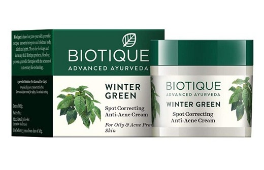 Biotique Green Spot korrigáló pattanás elleni krém