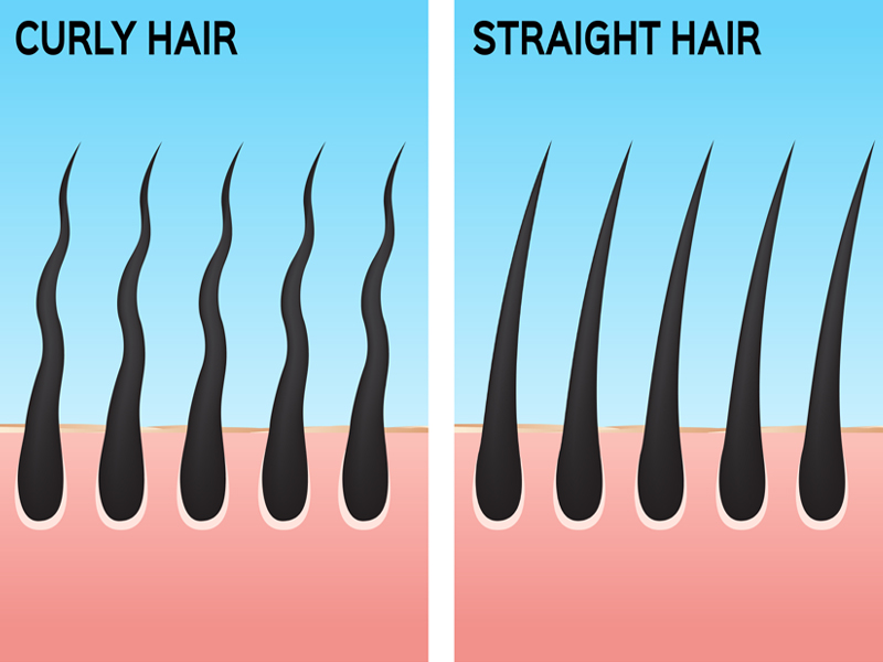 Sådan glatter du krøllet hår