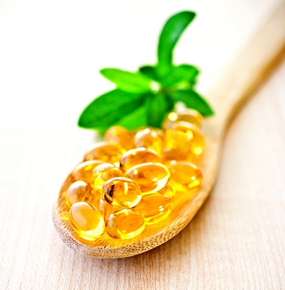 E -vitamin kapsler med mandel
