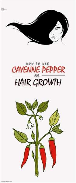 Cayennepeber til hårvækst