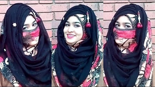 Hijab til Party Wear