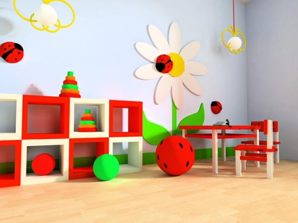 idea lastenhuoneen suunnittelu 3d -seinäkoriste