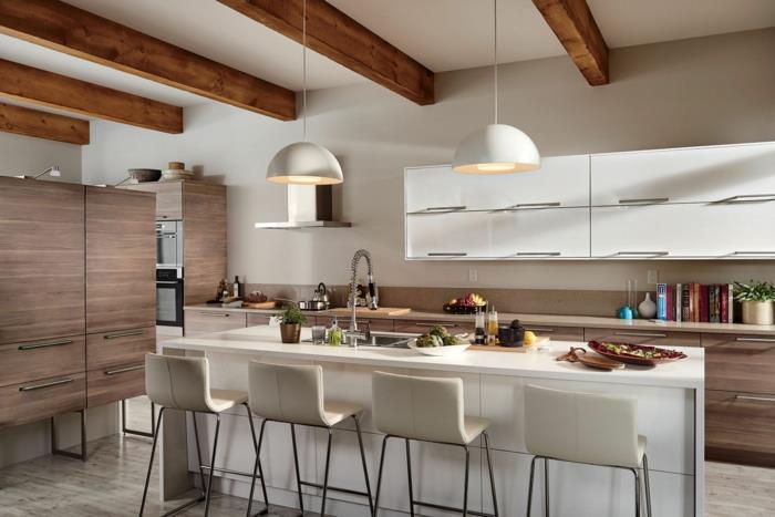 ikea keittiö moderni 2015 osio valkoinen korkeakiiltoinen etuosa keittiösaari baarituoli