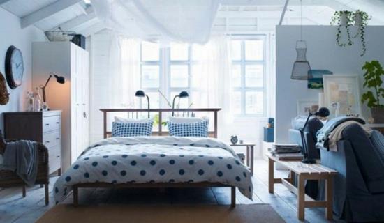 ikea makuuhuone sänky makuuhuone valmiit huonekalut