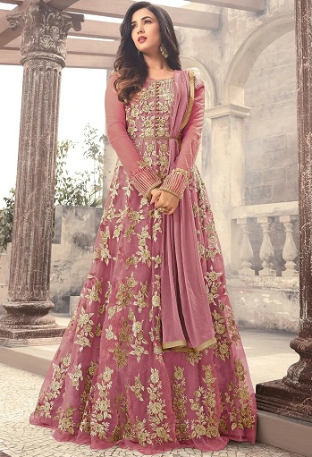 Indisk lang Salwar Kameez