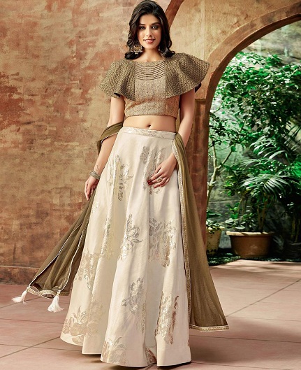 Festtøj Indo Western Lehenga