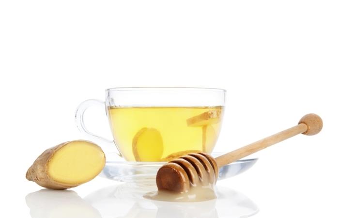 inkivääri laihdutus tuoretta teetä hunajaa