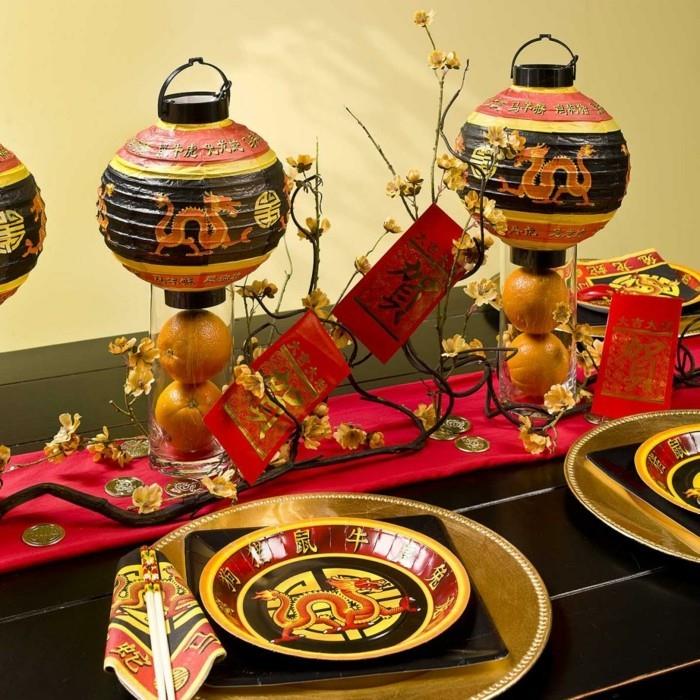 sisustussuunnittelu huonekaluesimerkit elävät ideat deco -ideat kiinalainen tee -ruokasali