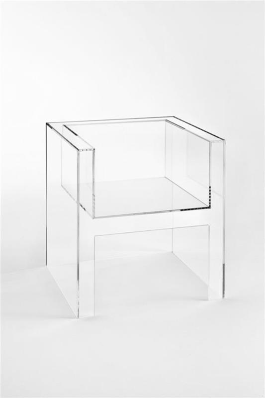 sisustusideoita läpinäkyvät huonekalut Invisibles Light Tokujin Yoshioka Kartell