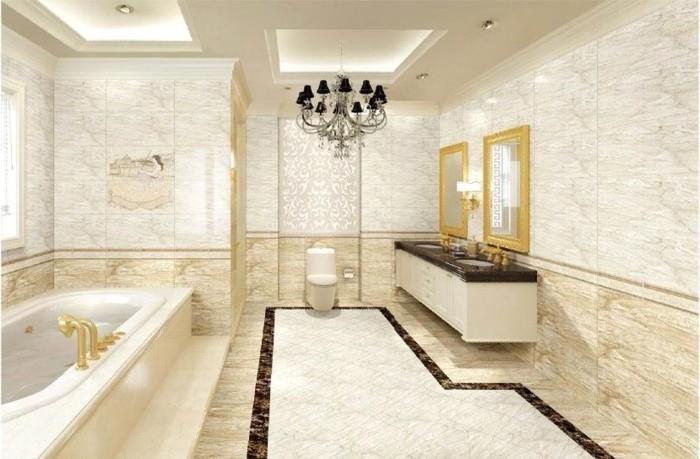 sisustus kylpyhuoneen keraamiset laatat roomalaiseen tyyliin