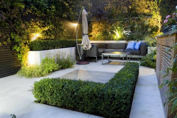 patio puutarha luo puutarhakalusteet sohva sohvapöytä
