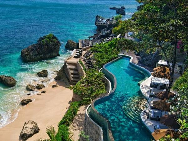saari balin luksushotellit design -loma -asunto AYANA Resort and Spa