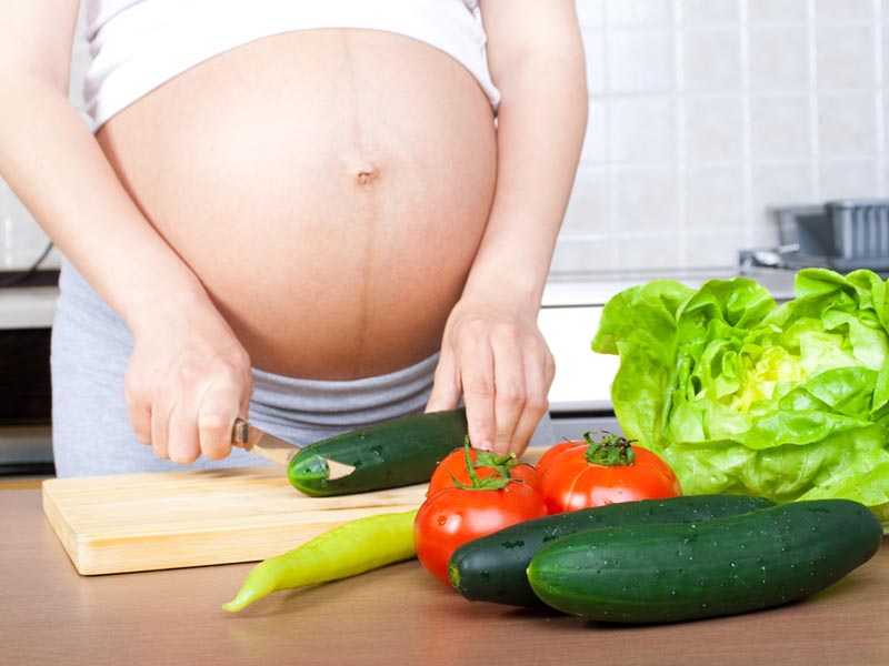 agurk under graviditeten