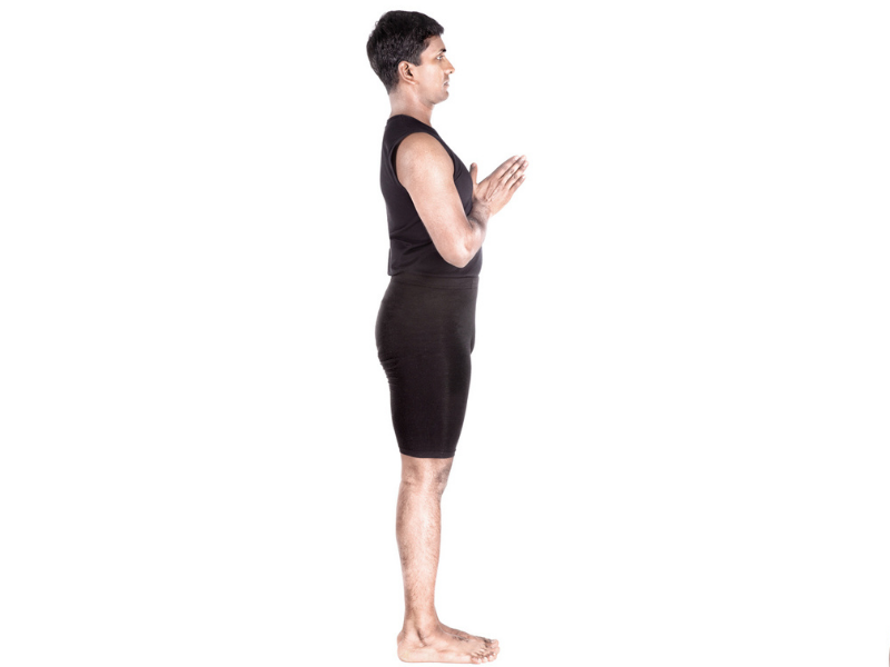 Pranamasana Poses for surya namaskar vægttab