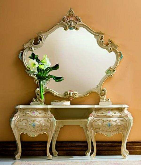 italialainen runko huonekalut wc -pöydän peili