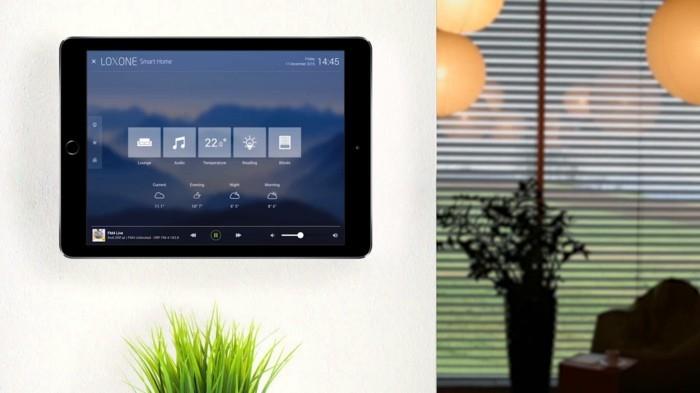 automaattinen sokea ohjaus loxone smart home systems -sovellus