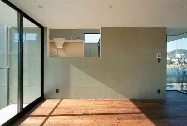 japanilainen talon arkkitehtuuri minimalistinen sisustus