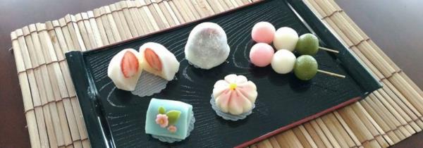 japanilainen karkkia teeseremonia wagashi