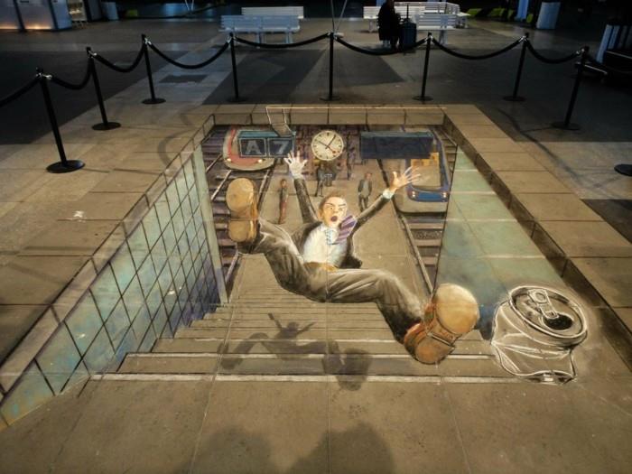 julian beever taide