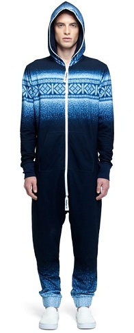 Férfi Digitális Jumpsuit Midnight Blue