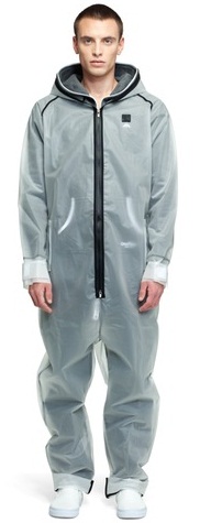 Eső Jumpsuit Transparent Frosted