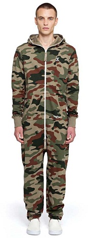 Camouflage mænd jumpsuit