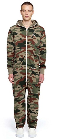 Camouflage Men Jumpsuit