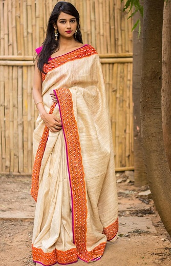Tussar Jute Sarees