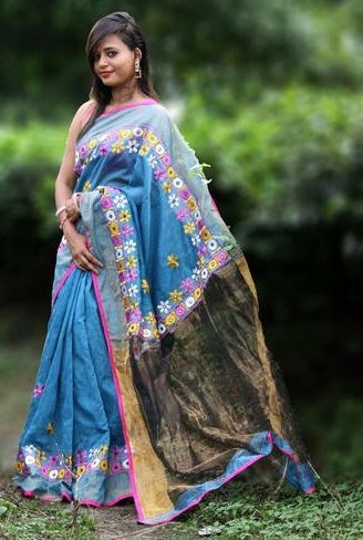 Fancy Jute Sarees