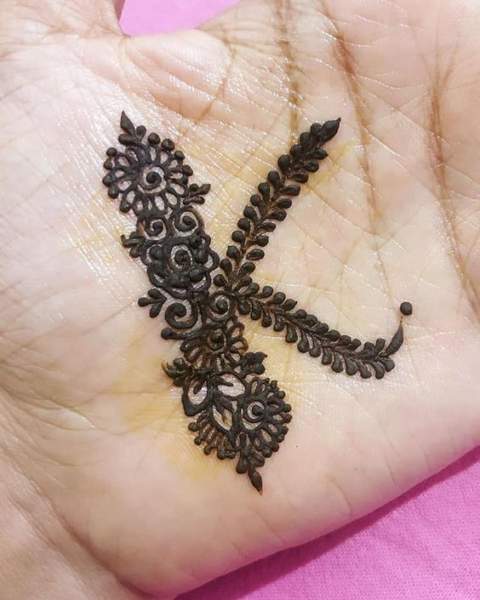 Mehendi K Letter Tattoo