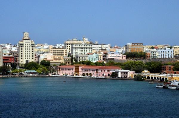 karibian saaret vanha kaupunki san juan puerto rico
