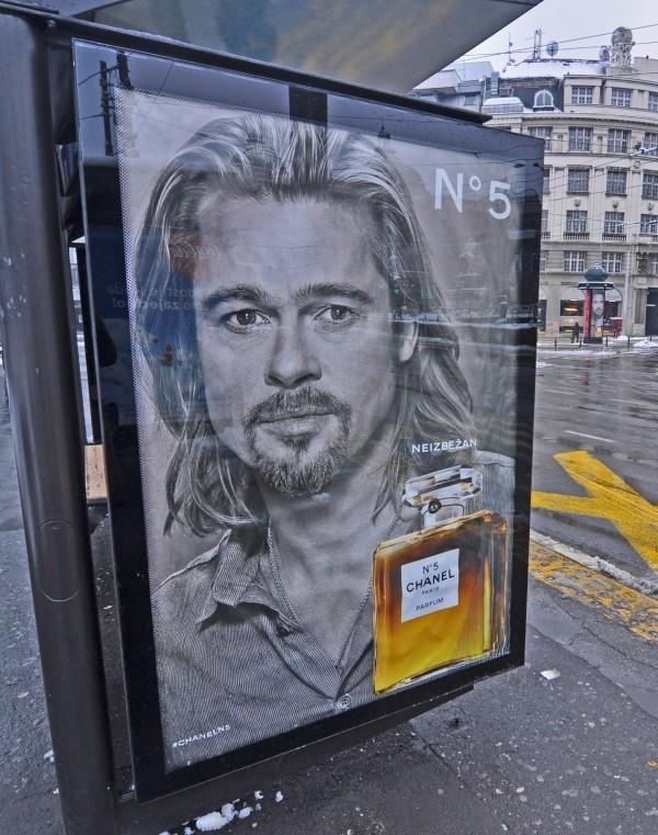 karl lagerfeld brad pitt kanava