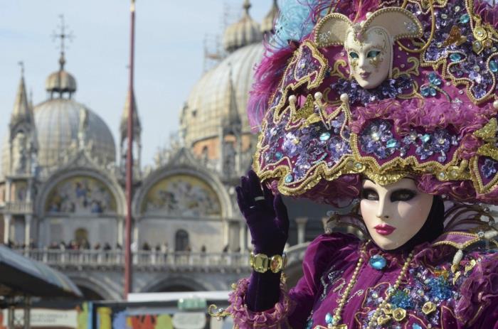 karnevaali venetsiassa puvut mardi gras matka juhlia san marco
