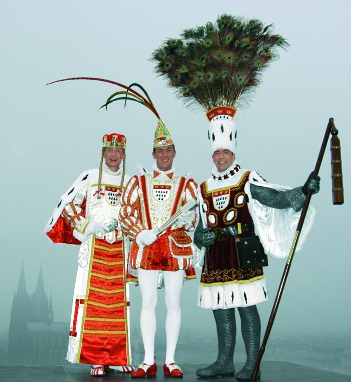 puvut karnevaalipuvut logo Kölnin klovnit pellejä puvut karnevaaliparaatti roemer