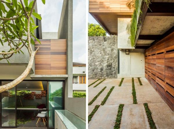 laatikon muotoinen talon suunnitteluarkkitehtuuri moderni minimalismi