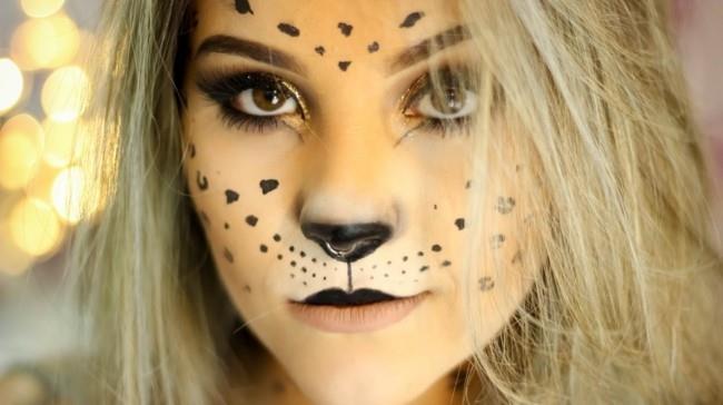 kissa meikki karnevaali muodostavat ideoita naiset