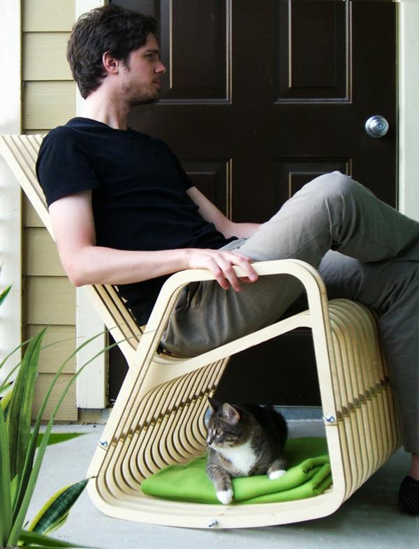 kissan huonekalujen omistaja design nojatuoli alkuperäinen
