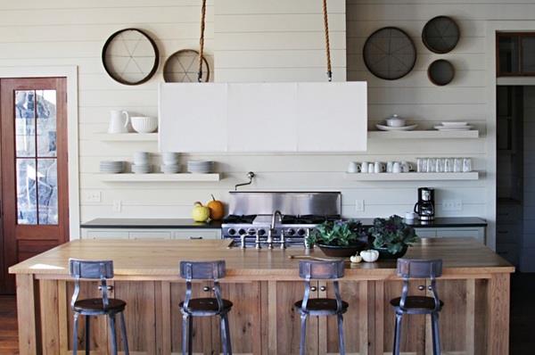 perustaa keittiö minimalistinen skandinaavinen tyyli järvitalo