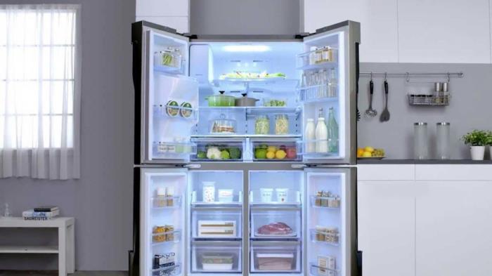 keittiösuunnitteluideoita modernit keittiökalusteet jääkaapit