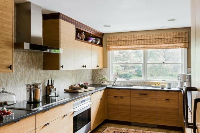 keittiön suunnittelu varustamalla keittiö oikein vaalea puu keittiön kaapit keittiökalusteet luonnonmateriaalit