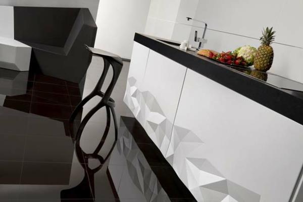 keittiösuunnittelu moderni keittiö estudiosat suunnittelu 3D -pinnat