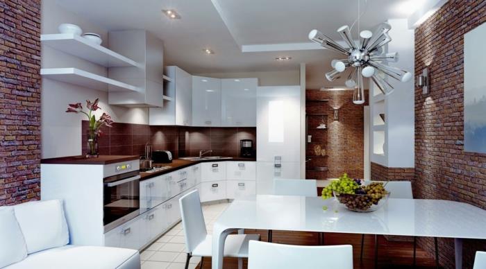 keittiön suunnittelu qi energia oikein keittiövälineet valkoinen keittiökalusteet