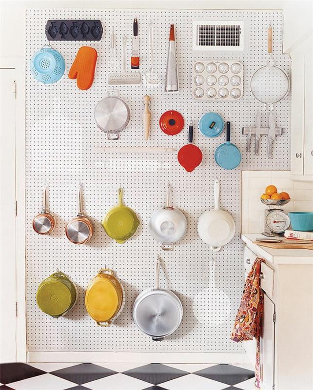 keittiöideat astiat seinät toiminnalliset kirkkaat keittiökaapit