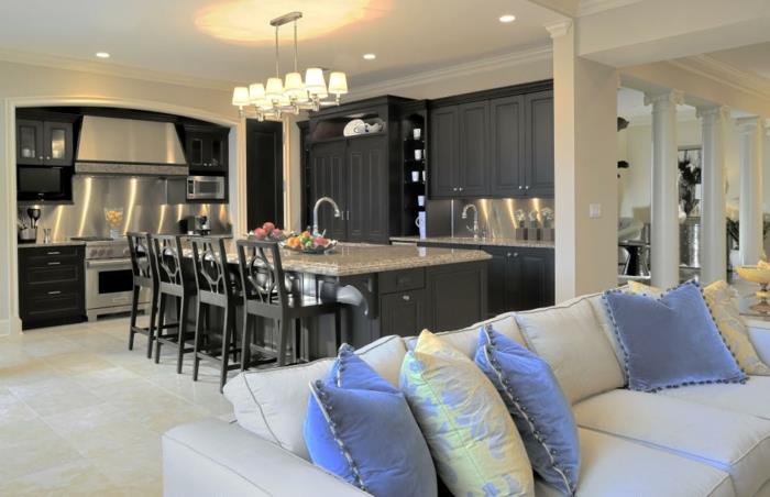 keittiölamput sisäänrakennetut valot olohuone keittiölamput sisäänrakennetut valot avoin olohuone