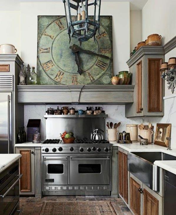 keittiö kello seinäkello keittiö vintage retro