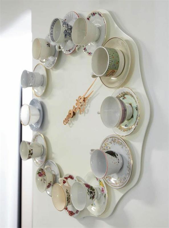 keittiö kellot suunnittelu teekupit soittaa seinäkellot
