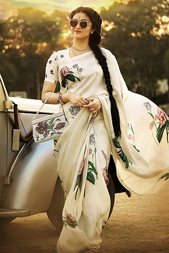 Keerthy Suresh Saree Mahanatiban