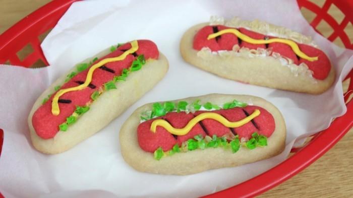 keksit kuten hotdog